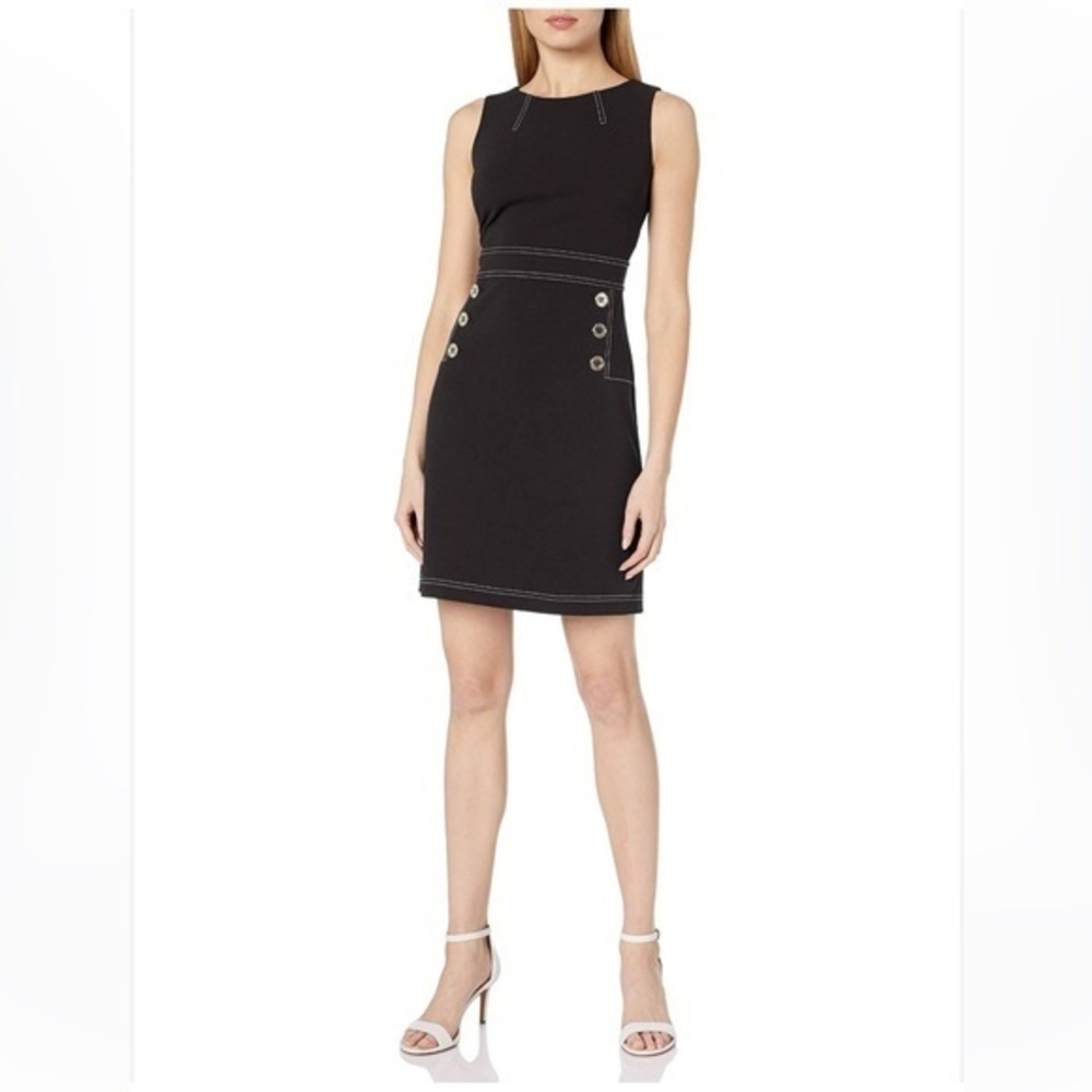 Tommy Hilfiger Women's Scuba Crepe Sheath Dress NWT Sz 10